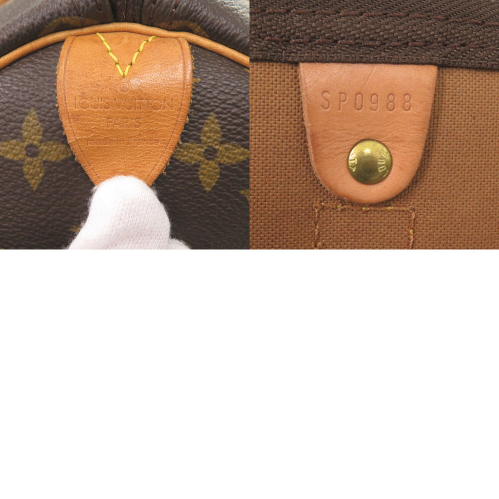 Louis Vuitton Brown Monogram Monogram Boston Bag