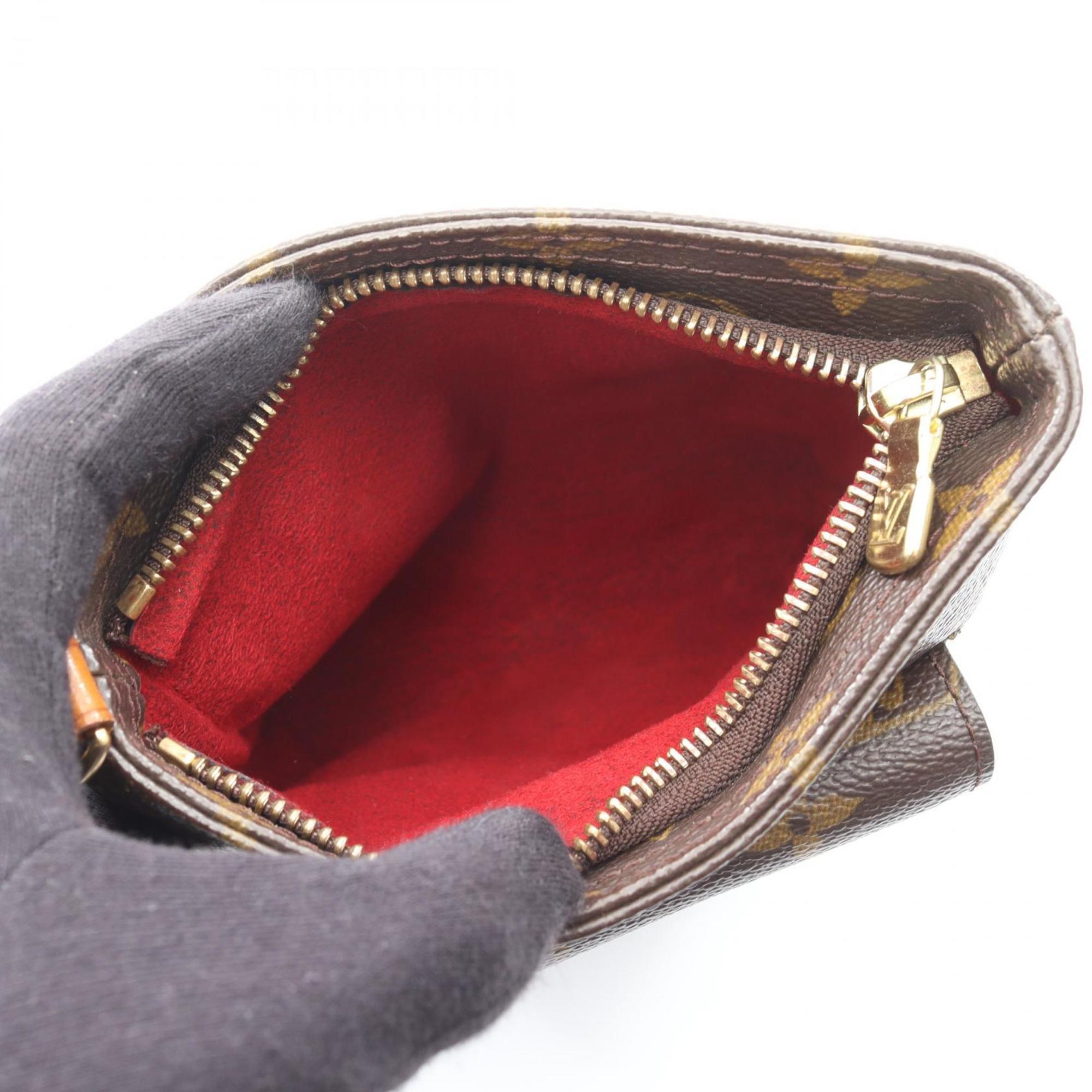 Louis Vuitton Brown Monogram Monogram Pochette Pouch