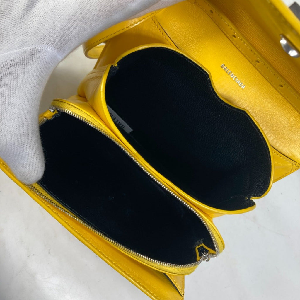 Balenciaga Yellow Leather Shoulder