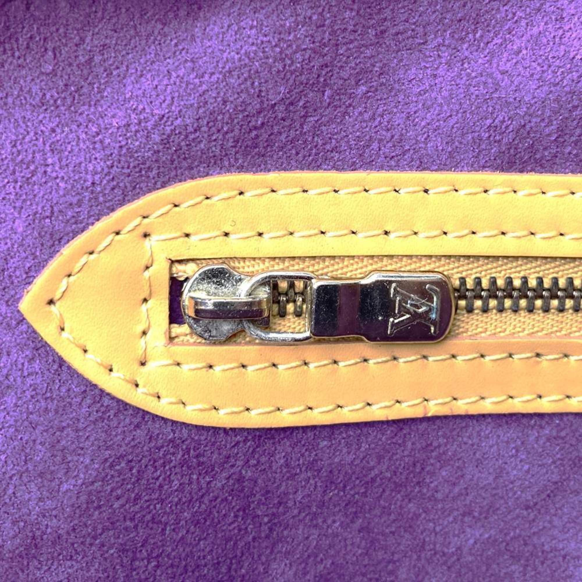 Louis Vuitton Epi Yellow Epi Leather Shoulder Bag
