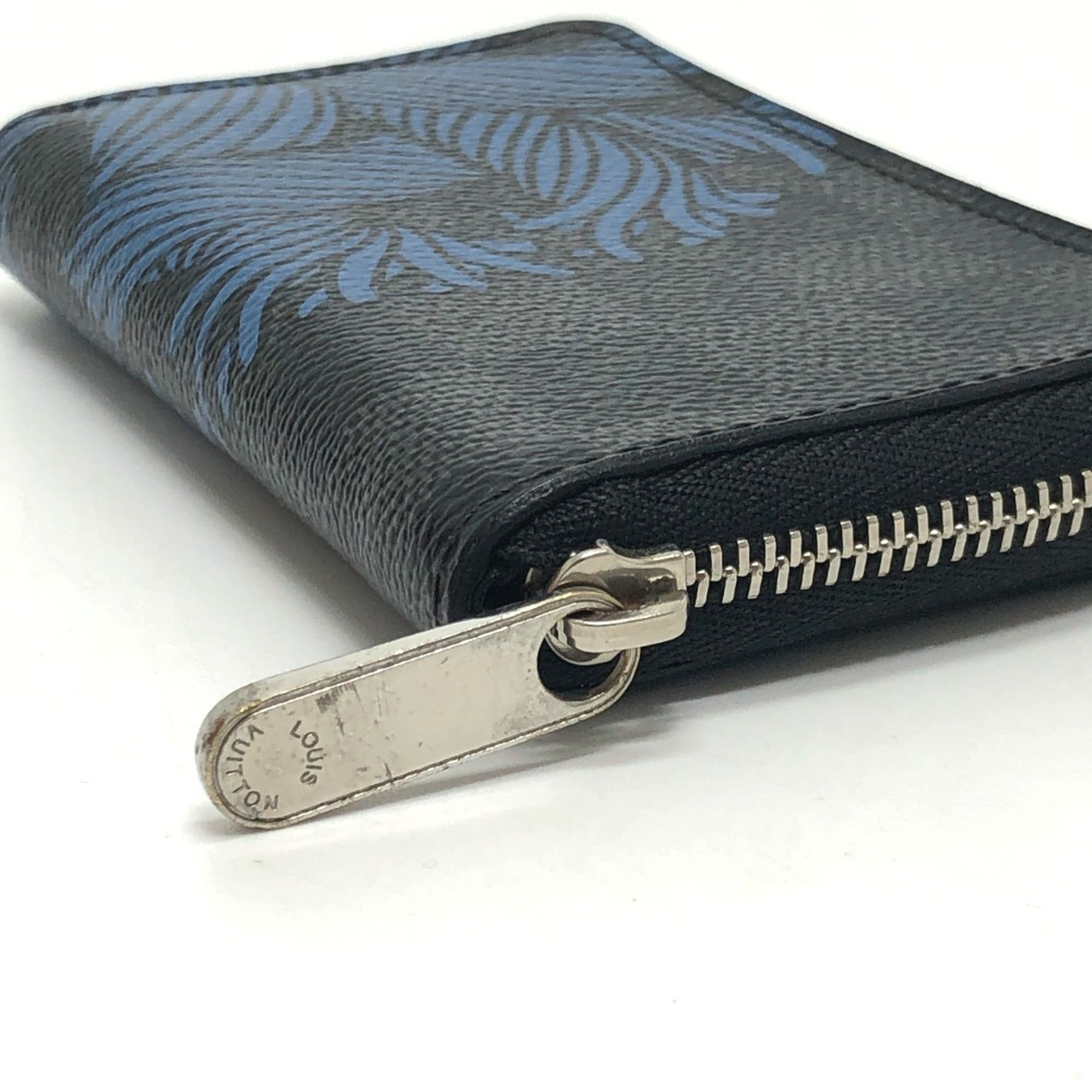 Louis Vuitton Black Damier Graphite Coin Purse/Coin Case