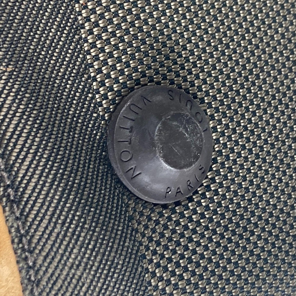 Louis Vuitton Khaki Canvas Boston Bag