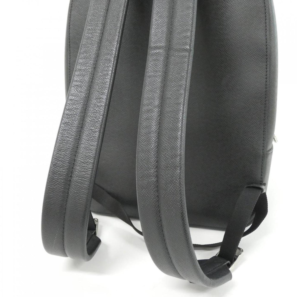 Louis Vuitton Black Leather Backpack