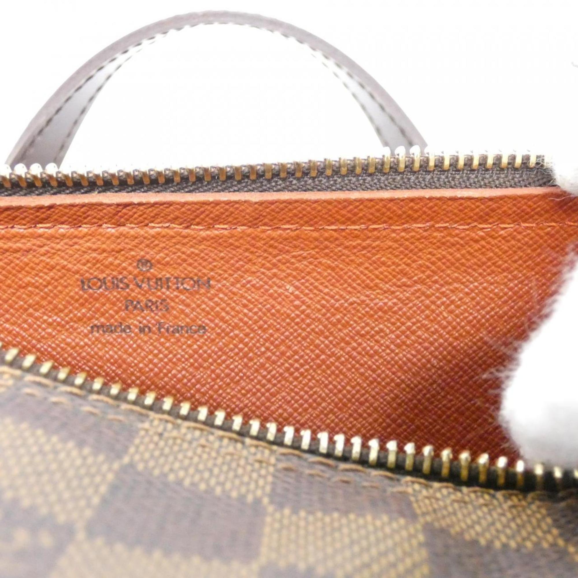Louis Vuitton Ebene Coated Canvas Handbag