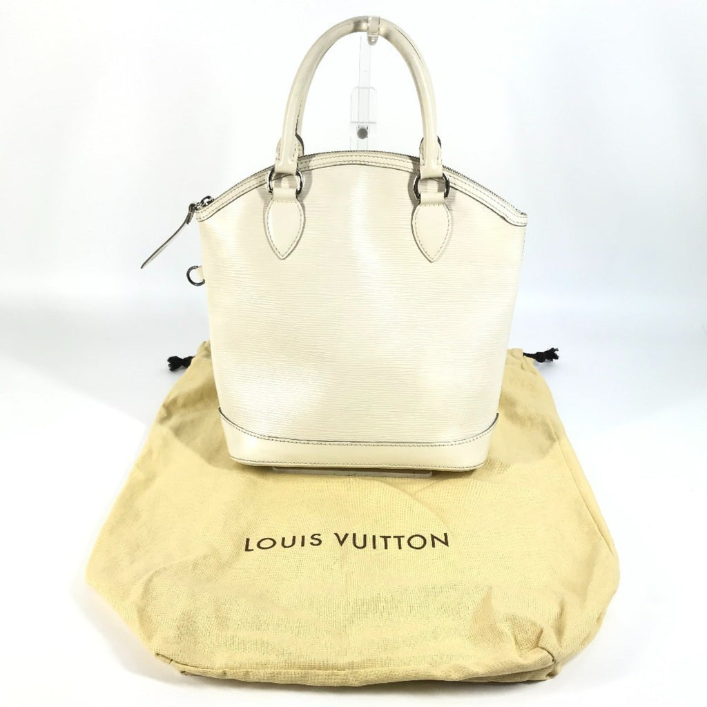 Louis Vuitton Epi Lv Off White Epi Leather Handbag Tote Bag