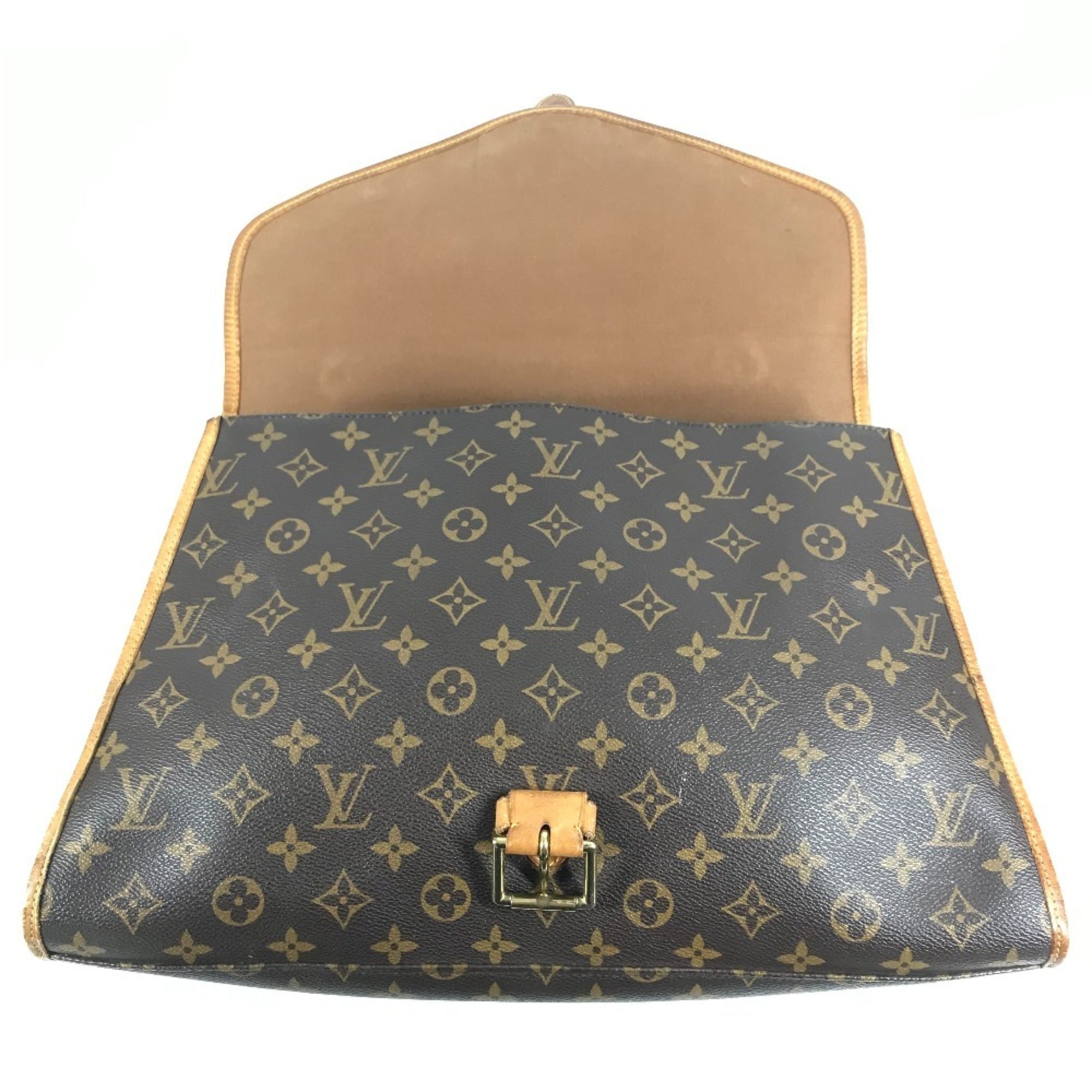 Louis Vuitton Brown Monogram Handbag Shoulder Bag