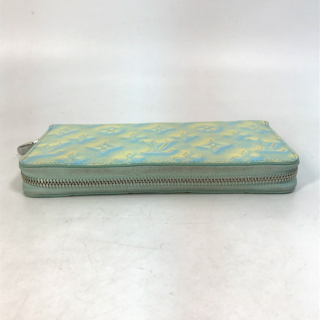 Louis Vuitton Monogram Empreinte Vert Yellow Monogram Empreinte Long Wallet