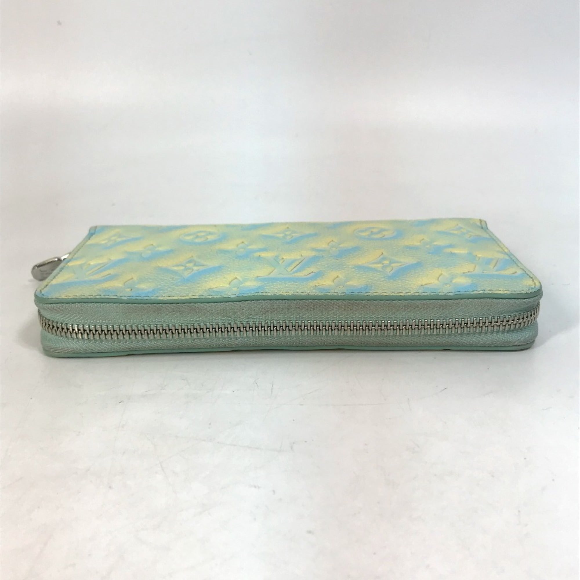 Louis Vuitton Monogram Empreinte Vert Yellow Monogram Empreinte Long Wallet