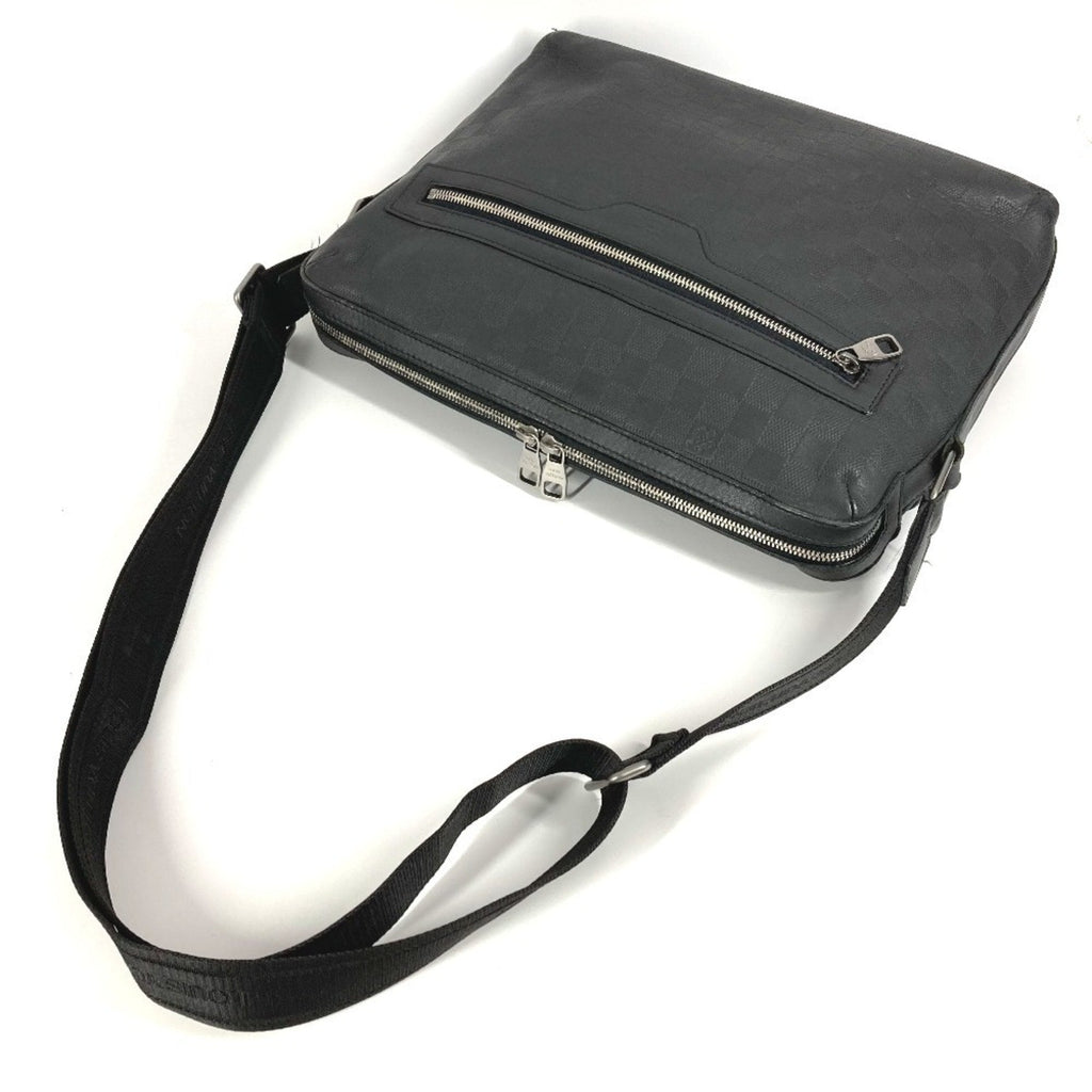 Louis Vuitton Black Galle Onyx Damier Infini Messenger Bag Shoulder Bag