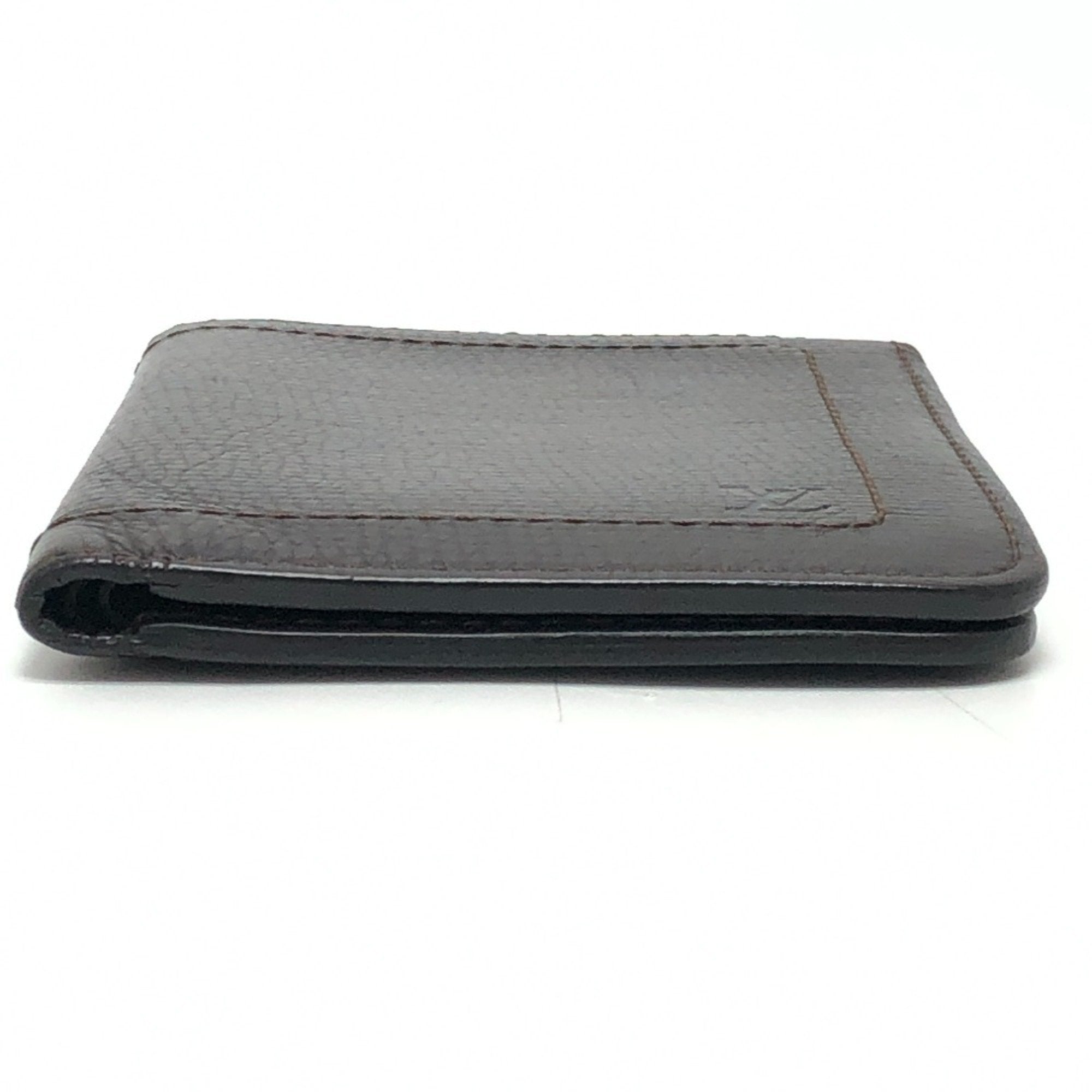 Louis Vuitton Coffee Utah Leather Coin Purse/Coin Case