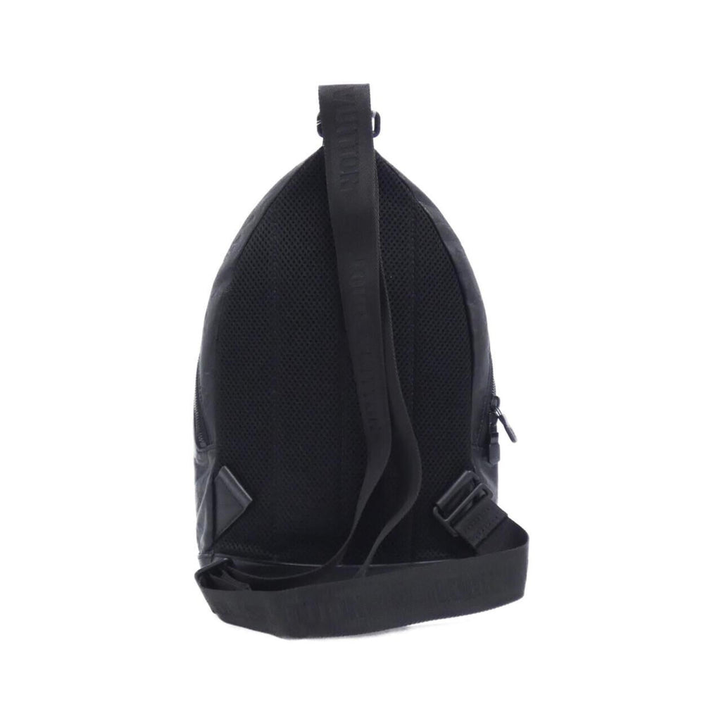 Louis Vuitton Black Leather Shoulder Bag