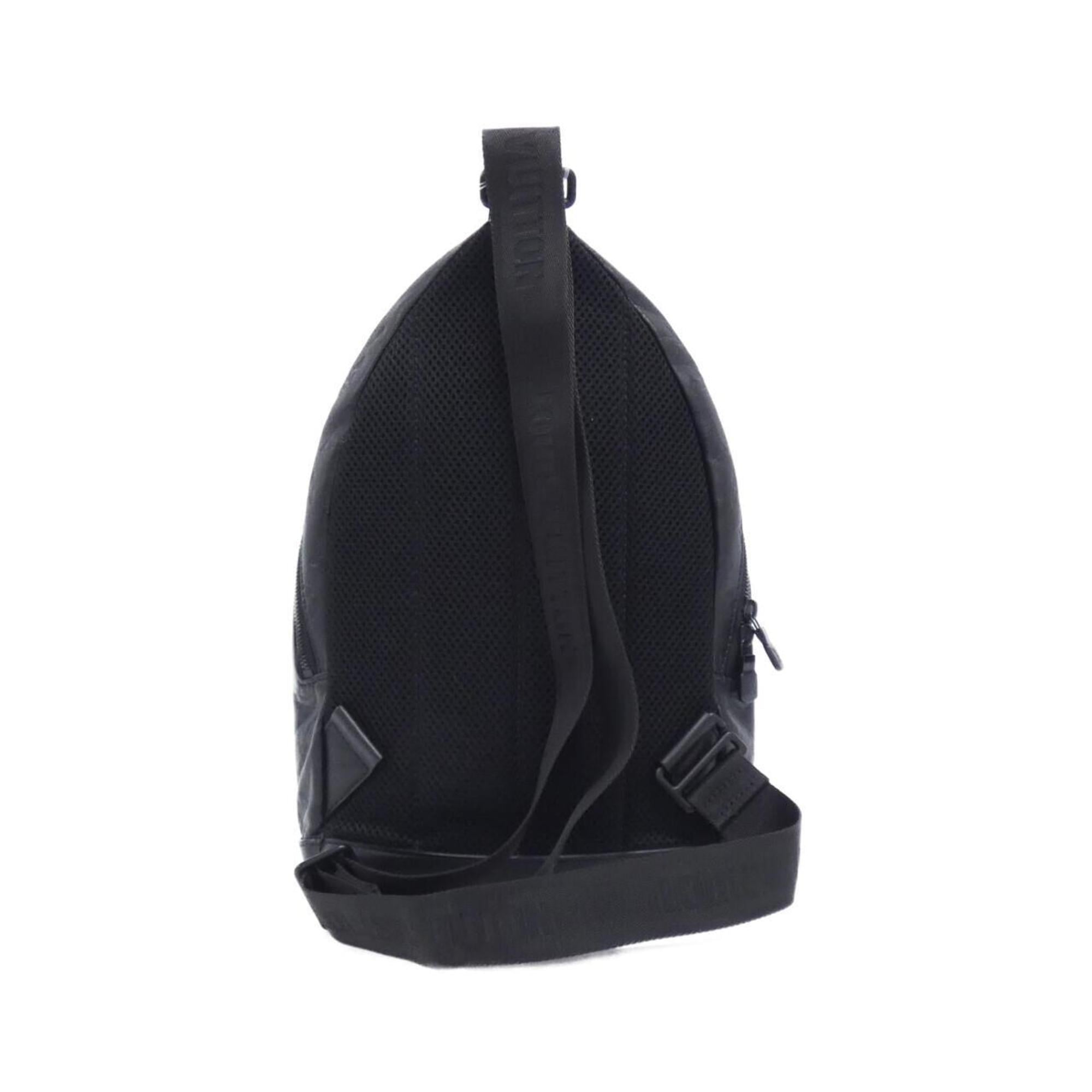 Louis Vuitton Black Leather Shoulder Bag