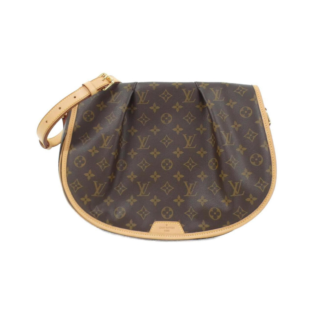 Louis Vuitton Marron Coated Canvas Shoulder Bag