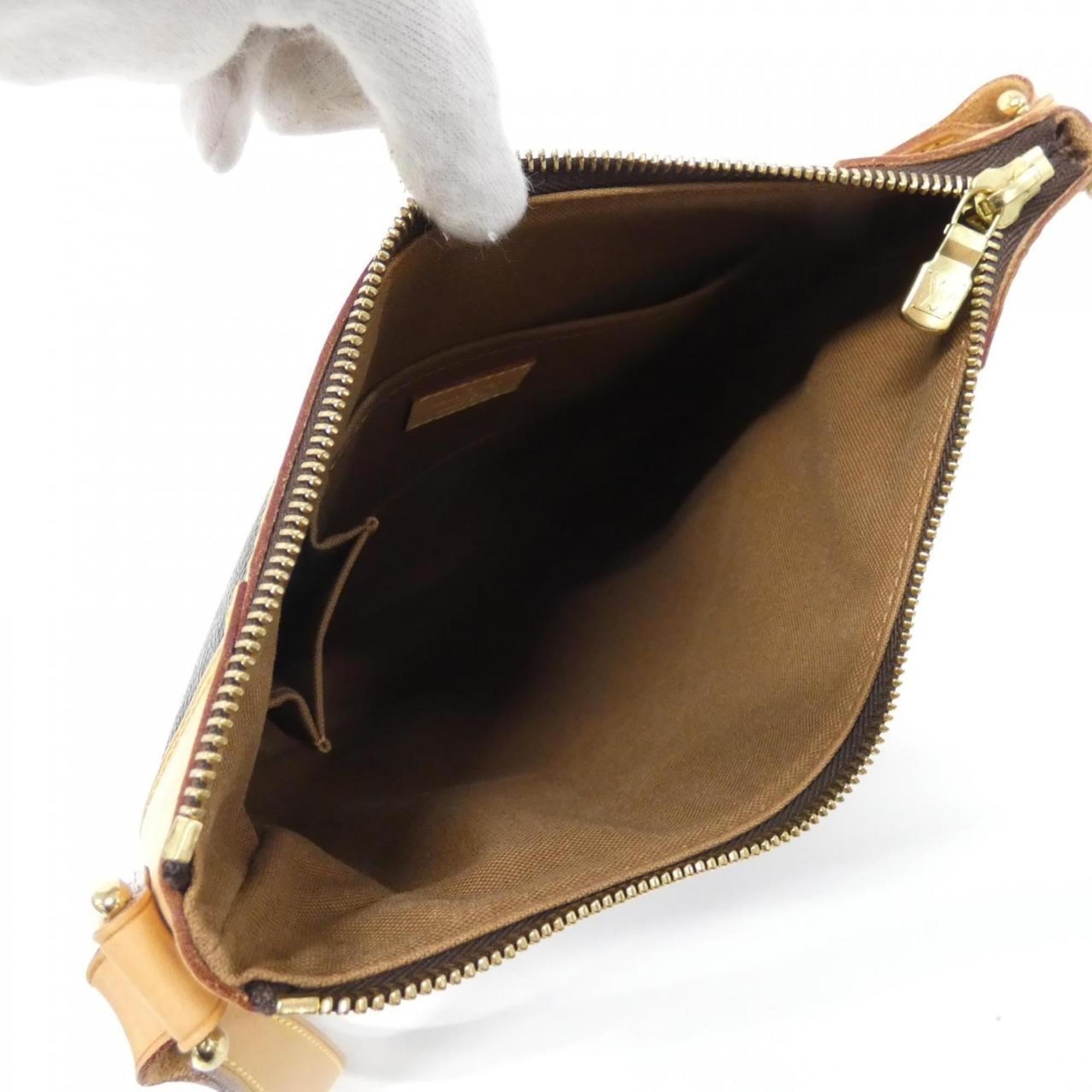 Louis Vuitton Marron Coated Canvas Shoulder Bag