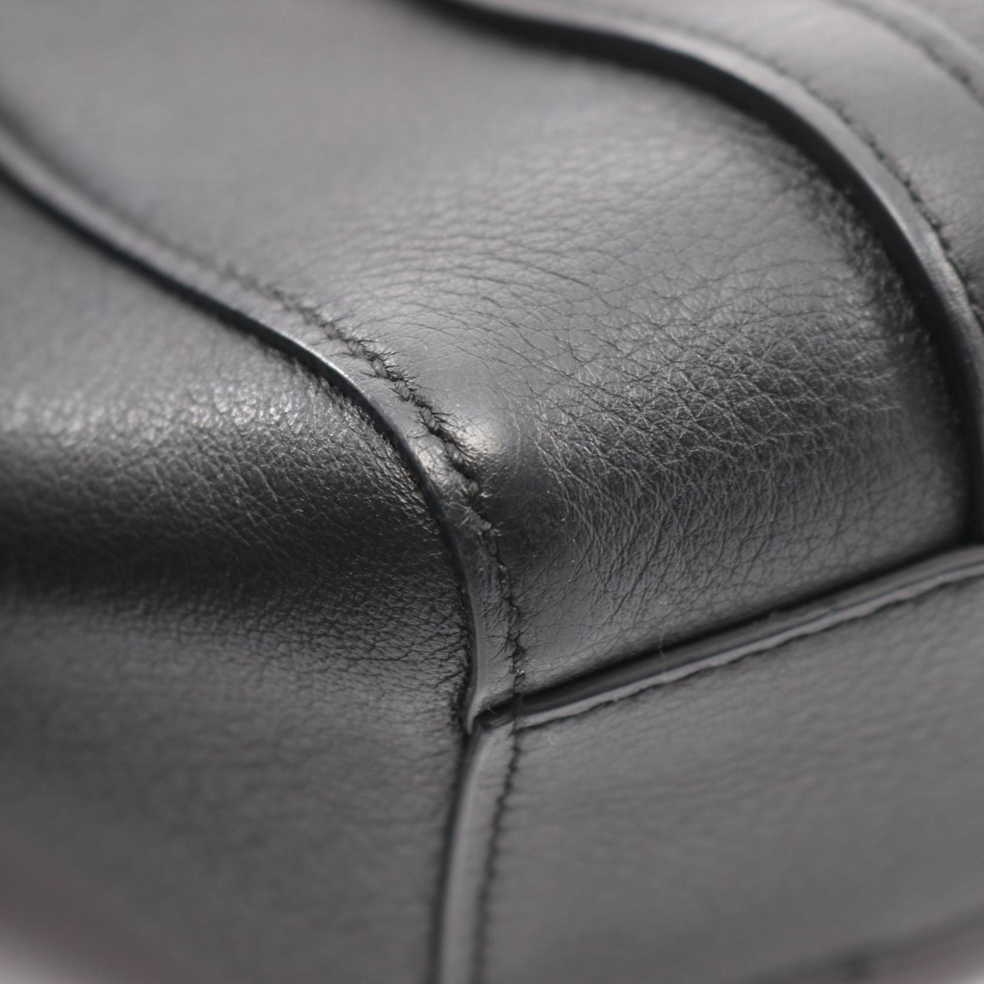 Balenciaga Black Leather Tote