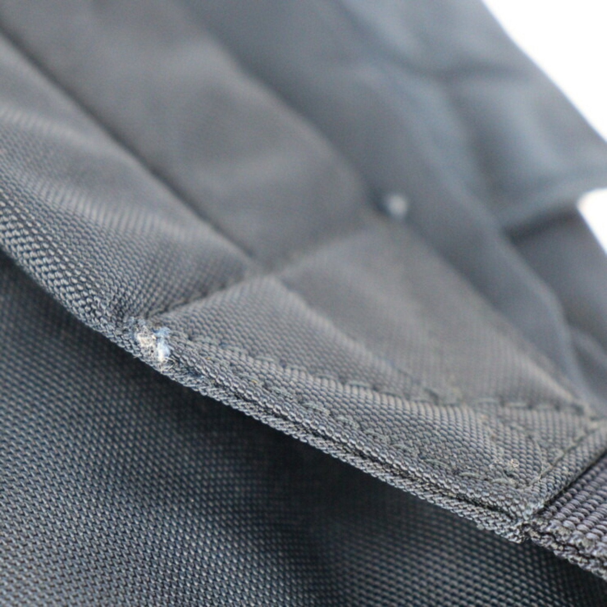 Balenciaga Navy Nylon Canvas Backpack Hand