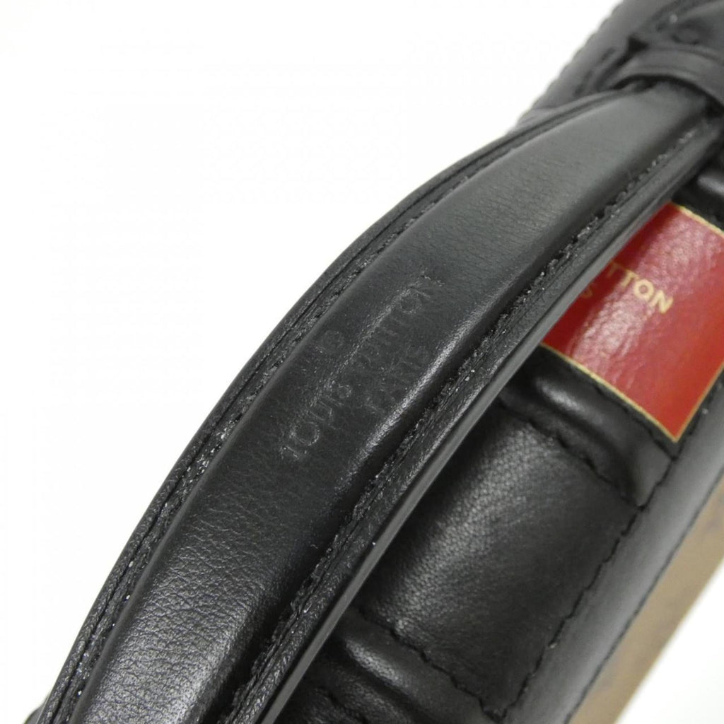 Louis Vuitton Marron Coated Canvas Chain/Shoulder Wallet