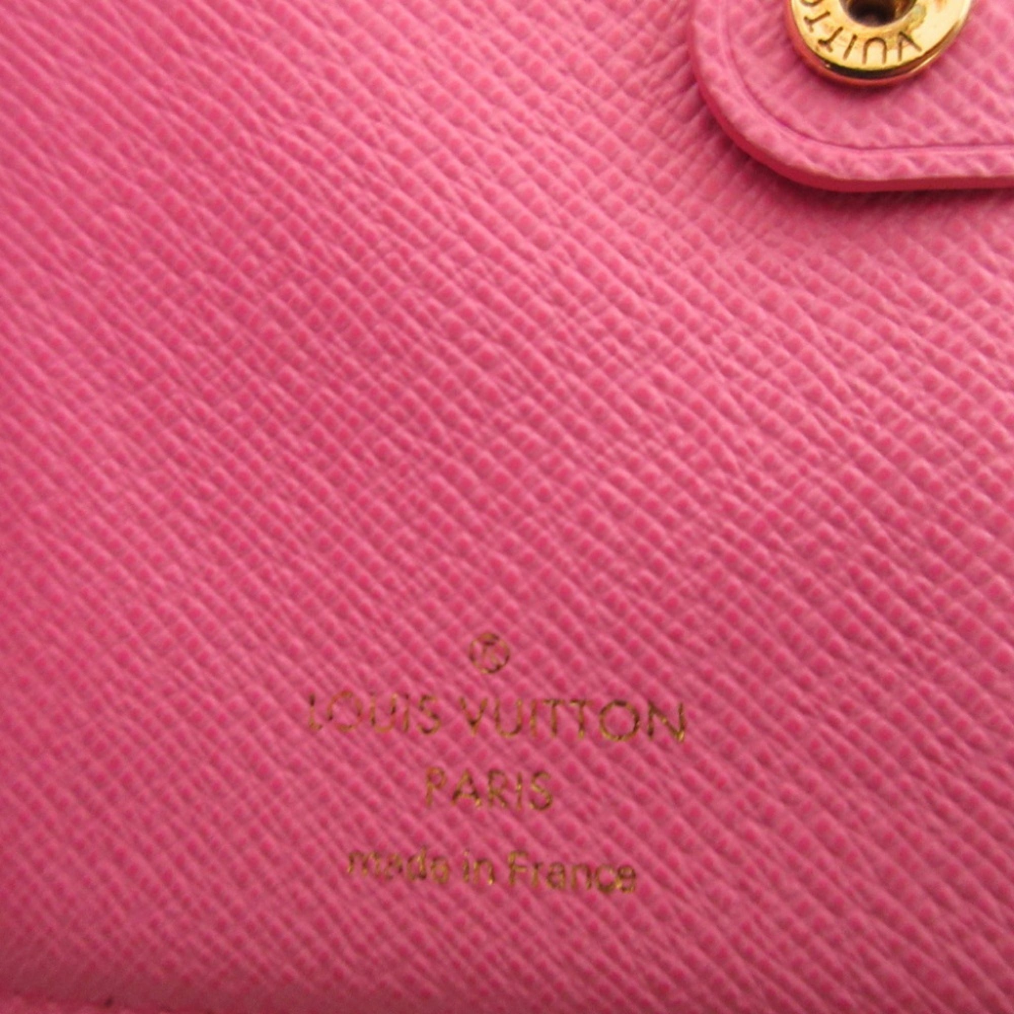 Louis Vuitton Brown Monogram Pink Monogram Wallet