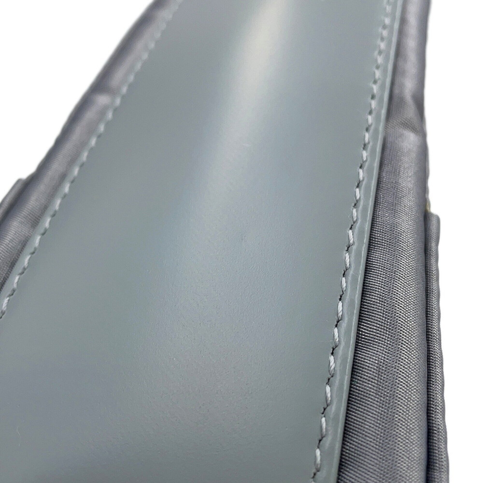 Balenciaga Gray Nylon Handbag Pouch