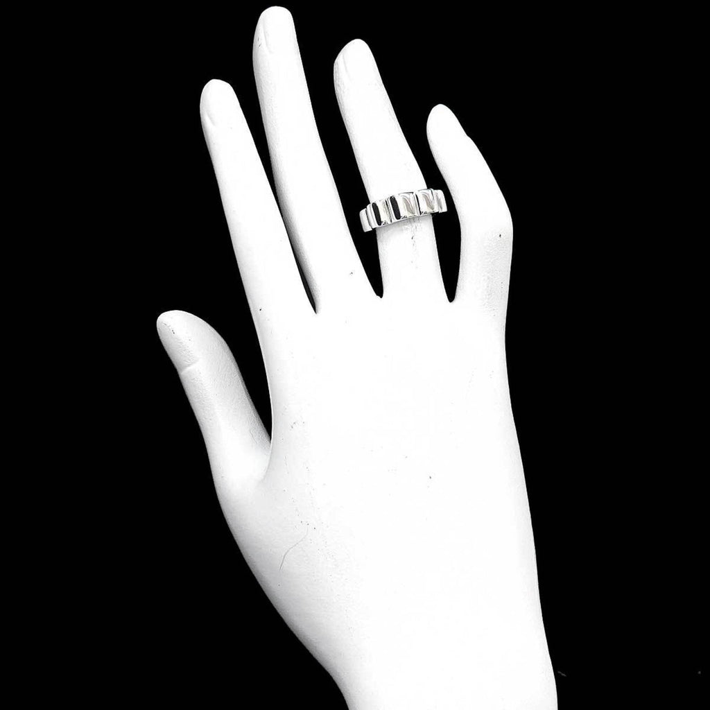 Chanel White Gold (18K) Band Ring