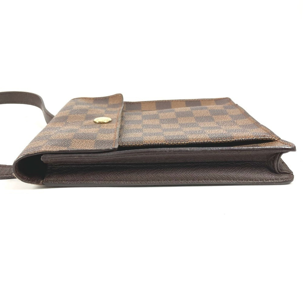 Louis Vuitton Brown Damier Canvas Ebene Damier Canvas Pochette Shoulder Bag