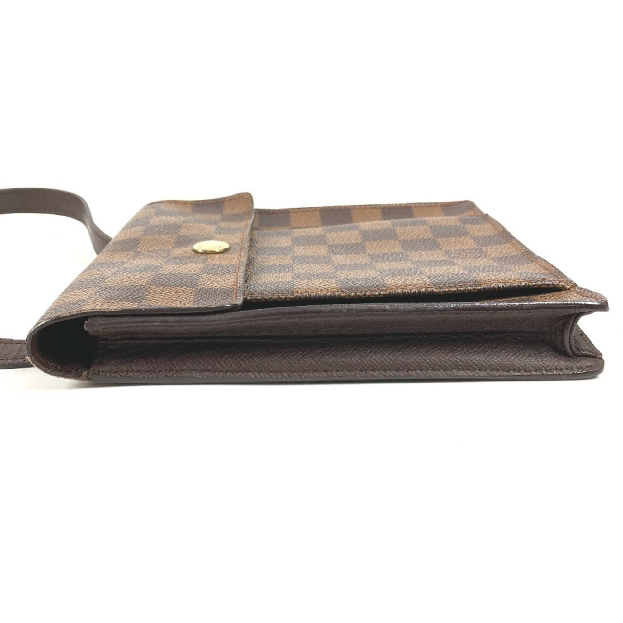 Louis Vuitton Brown Damier Canvas Ebene Damier Canvas Pochette Shoulder Bag