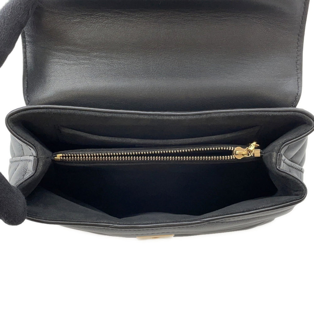 Louis Vuitton Black Noir Exotic Leather Handbag Shoulder Bag
