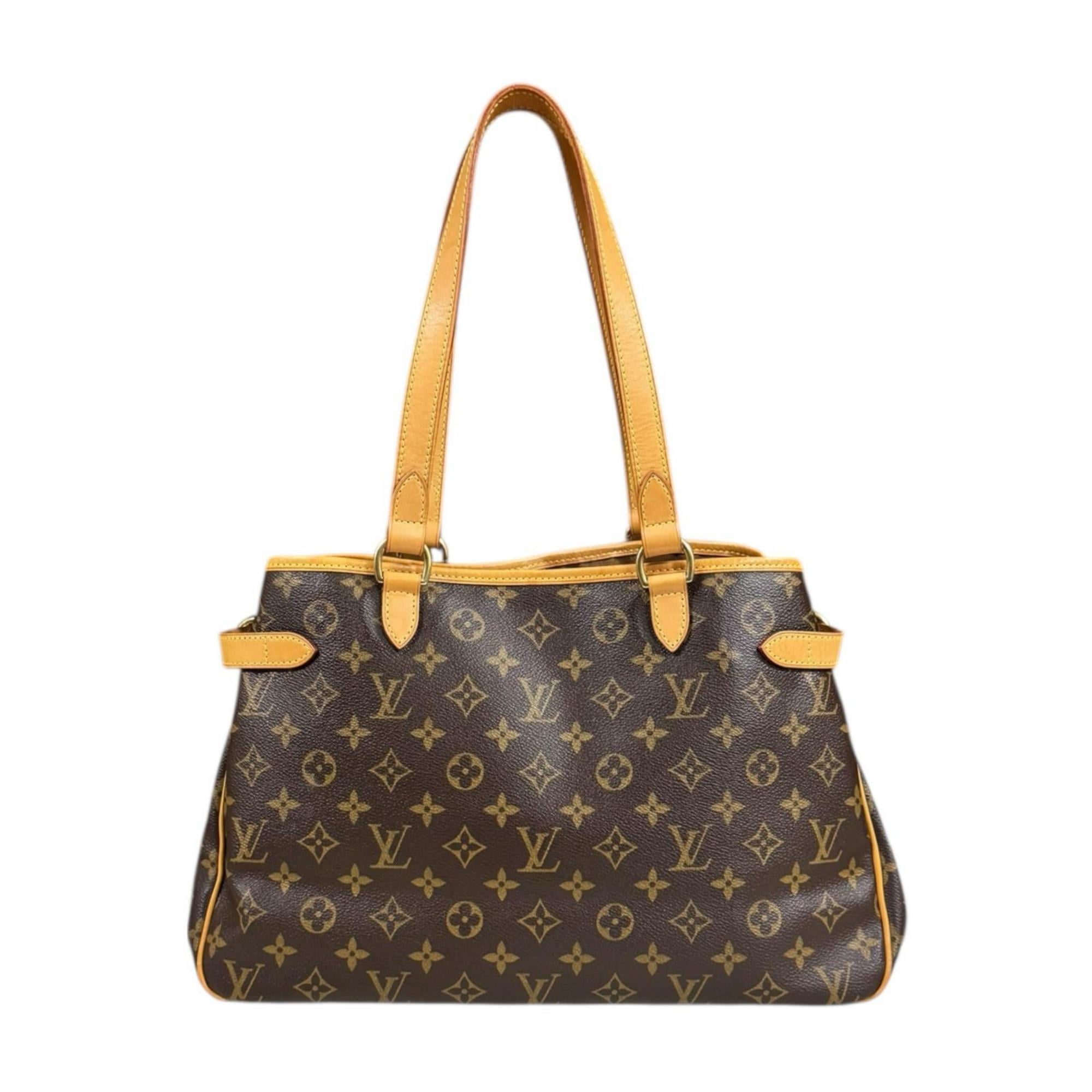Louis Vuitton Brown Monogram Canvas Shoulder Bag