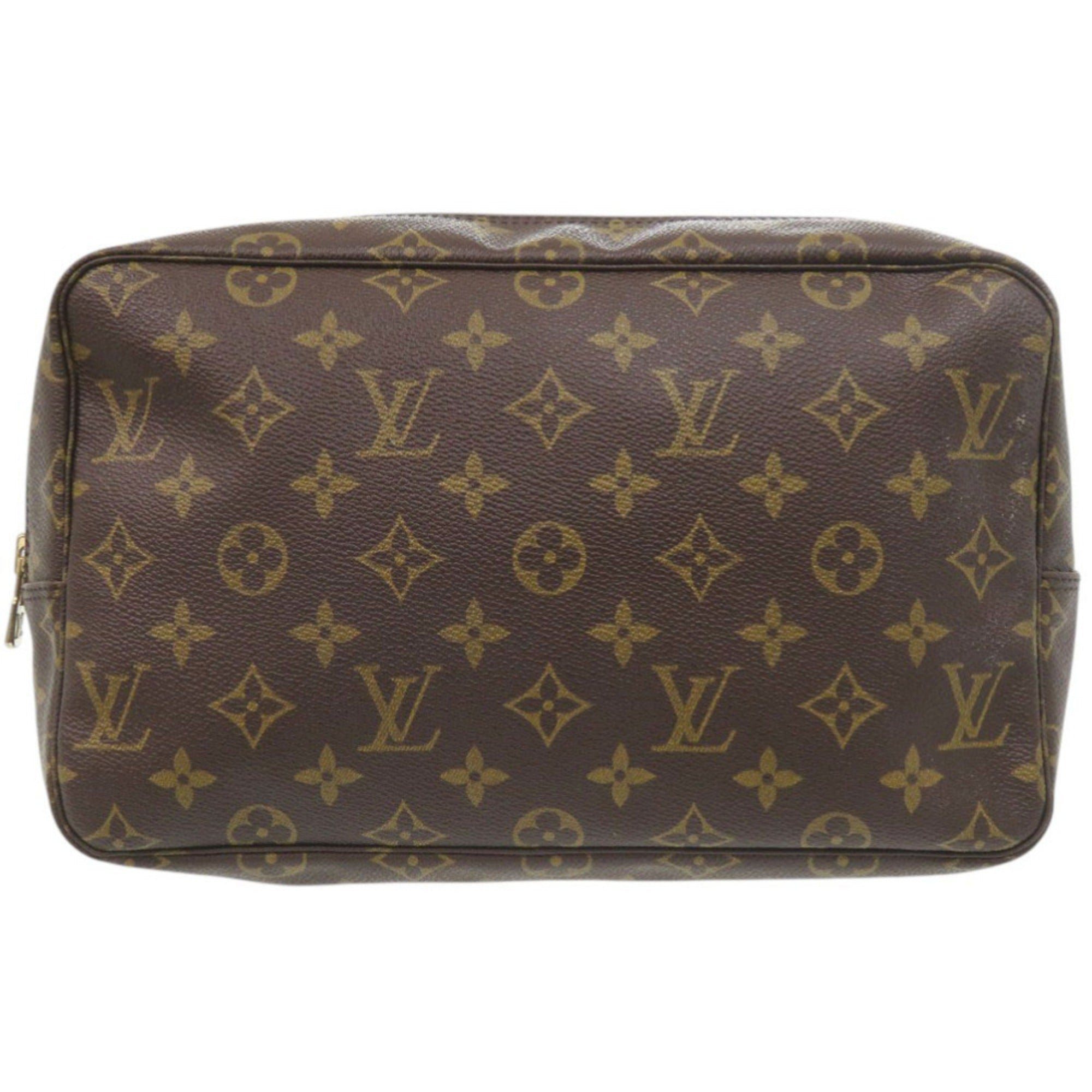 Louis Vuitton Brown Monogram Clutch Bag