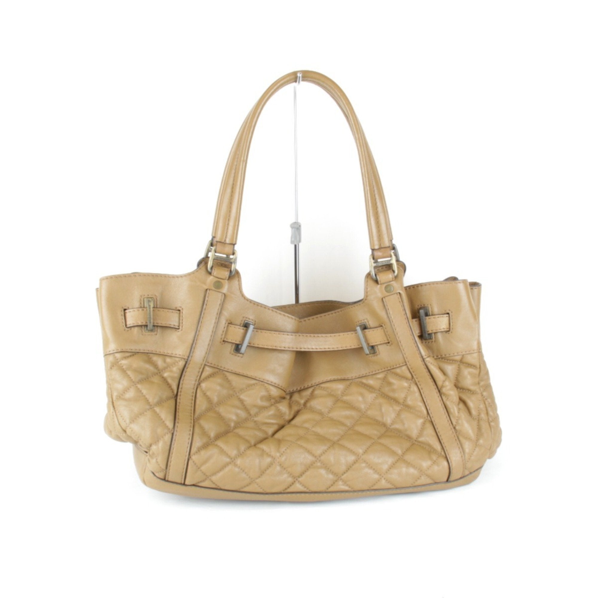 Burberry Brown Leather Tote Bag