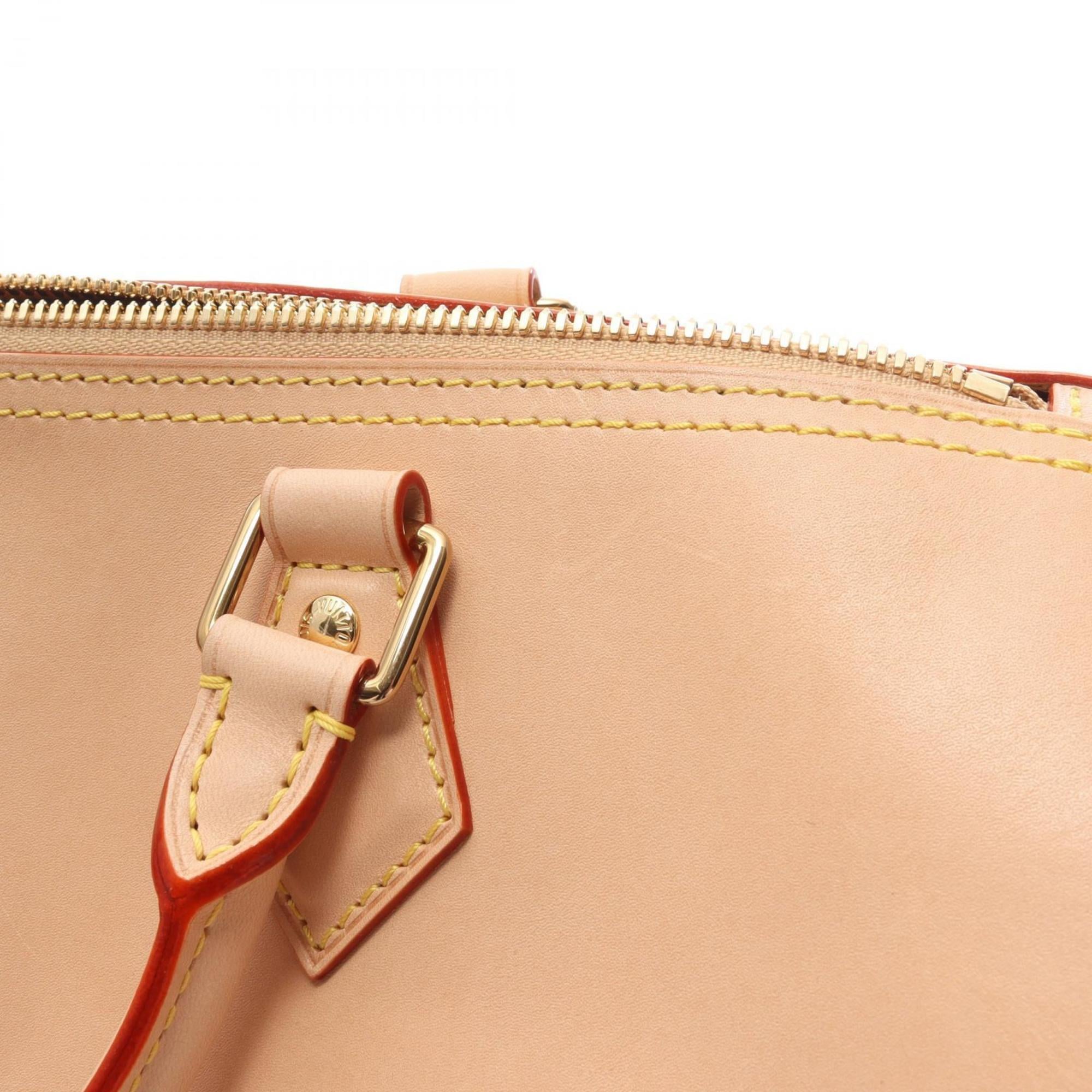 Louis Vuitton Beige Leather Handbag