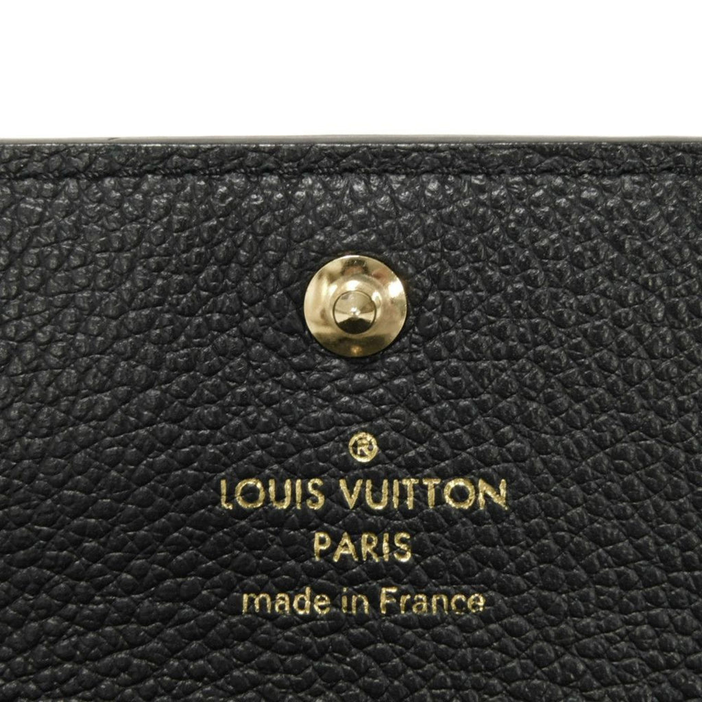 Louis Vuitton Monogram Empreinte Black Noir Monogram Empreinte Wallet (Tri-Fold)