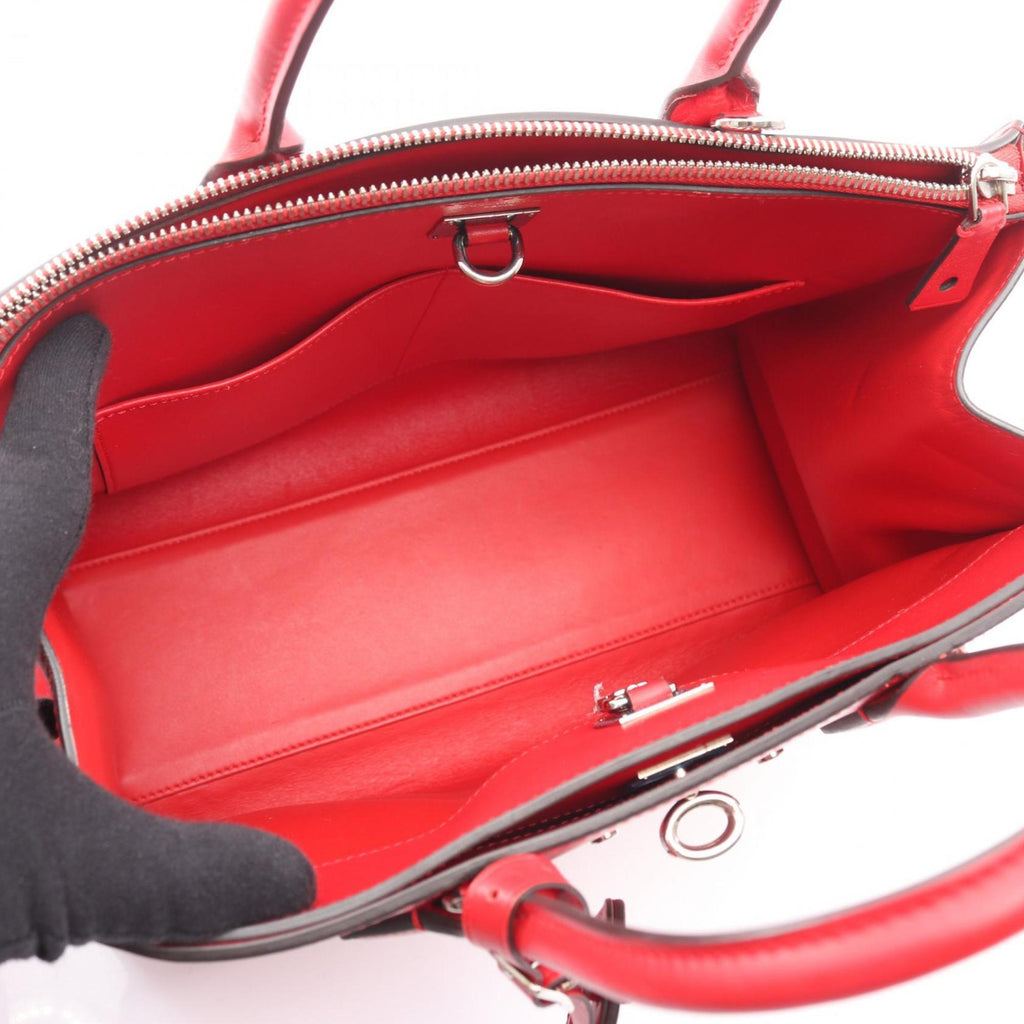 Louis Vuitton Red Color Leather Handbag