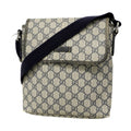 Gucci Navy Pvc Shoulder Bag (Pre-Owned)