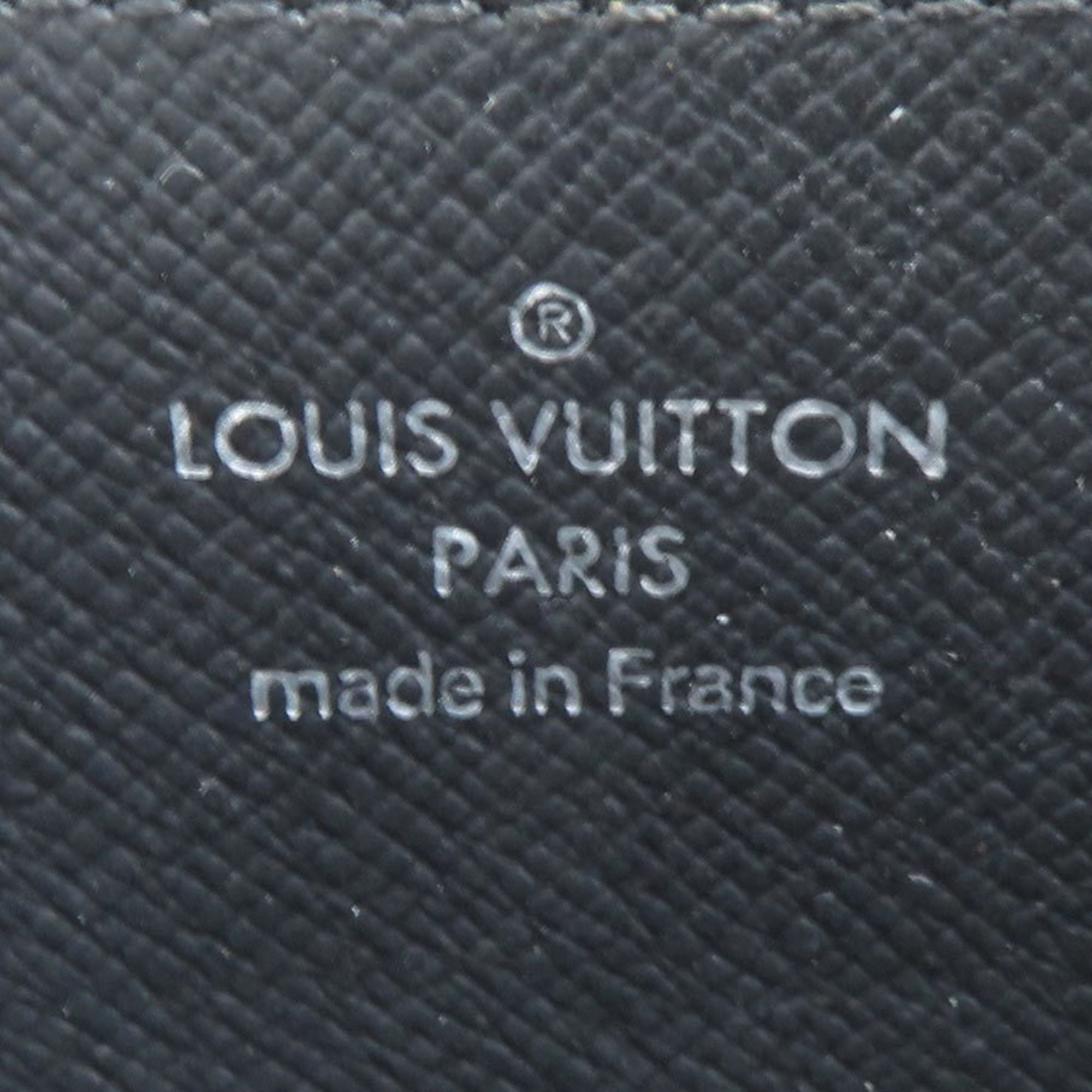 Louis Vuitton Black Gray Damier Graphite Coin Purse/Coin Case
