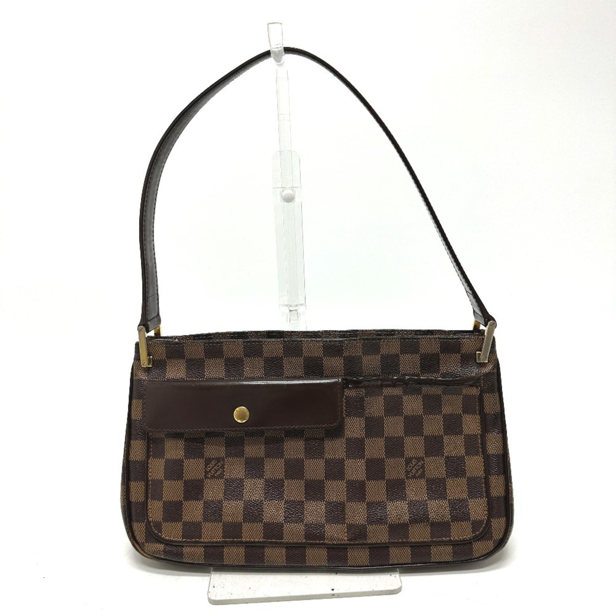 Louis Vuitton Damier Brown Ebene Damier Canvas Shoulder Bag