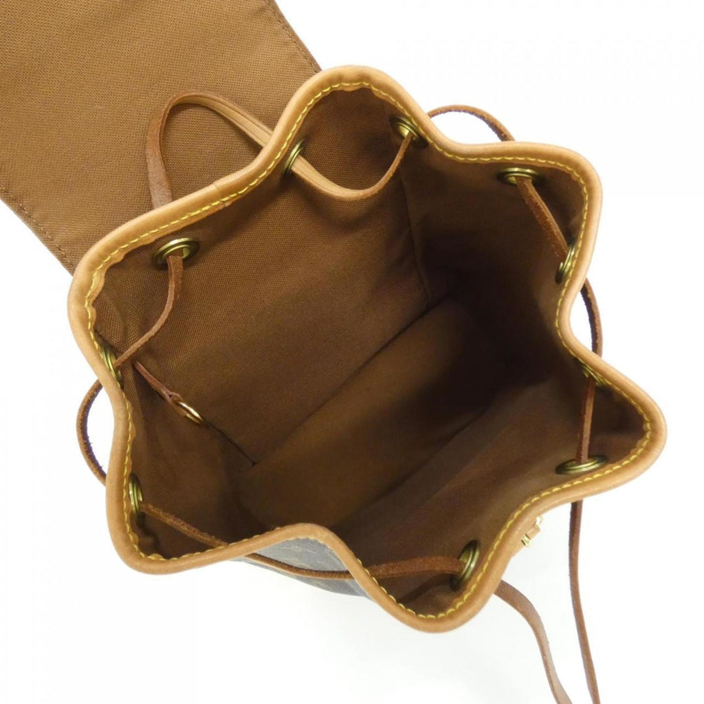 Louis Vuitton Marron Coated Canvas Backpack