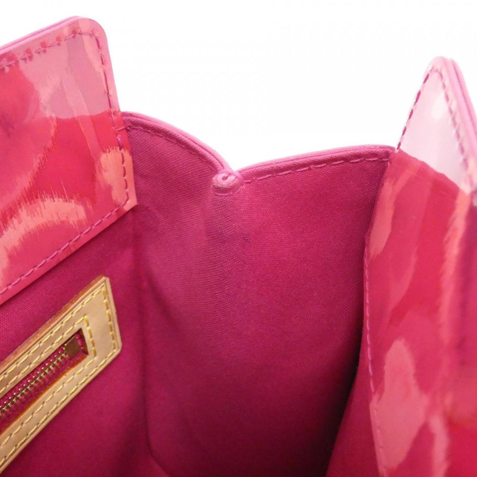 Louis Vuitton Indian Rose Rose Monogram Vernis Handbag