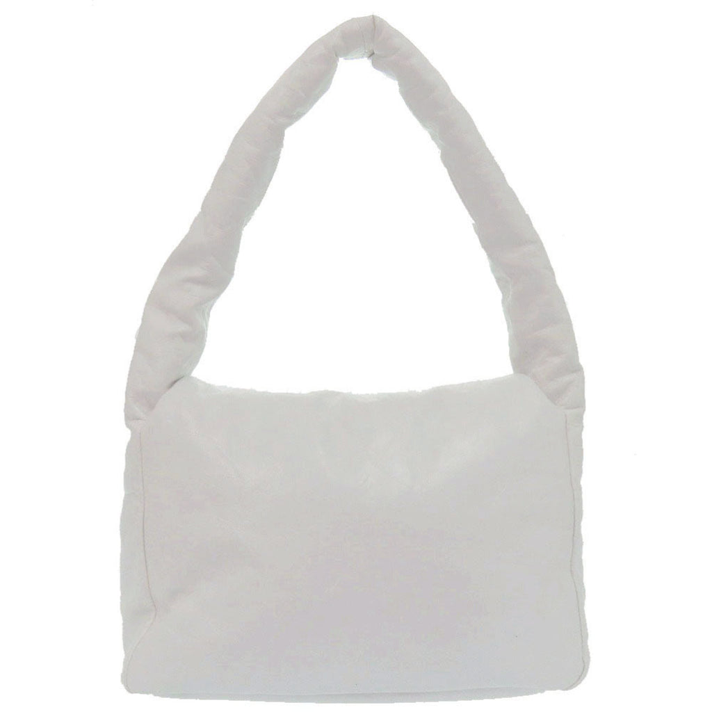 Balenciaga White Leather Handbag Shoulder