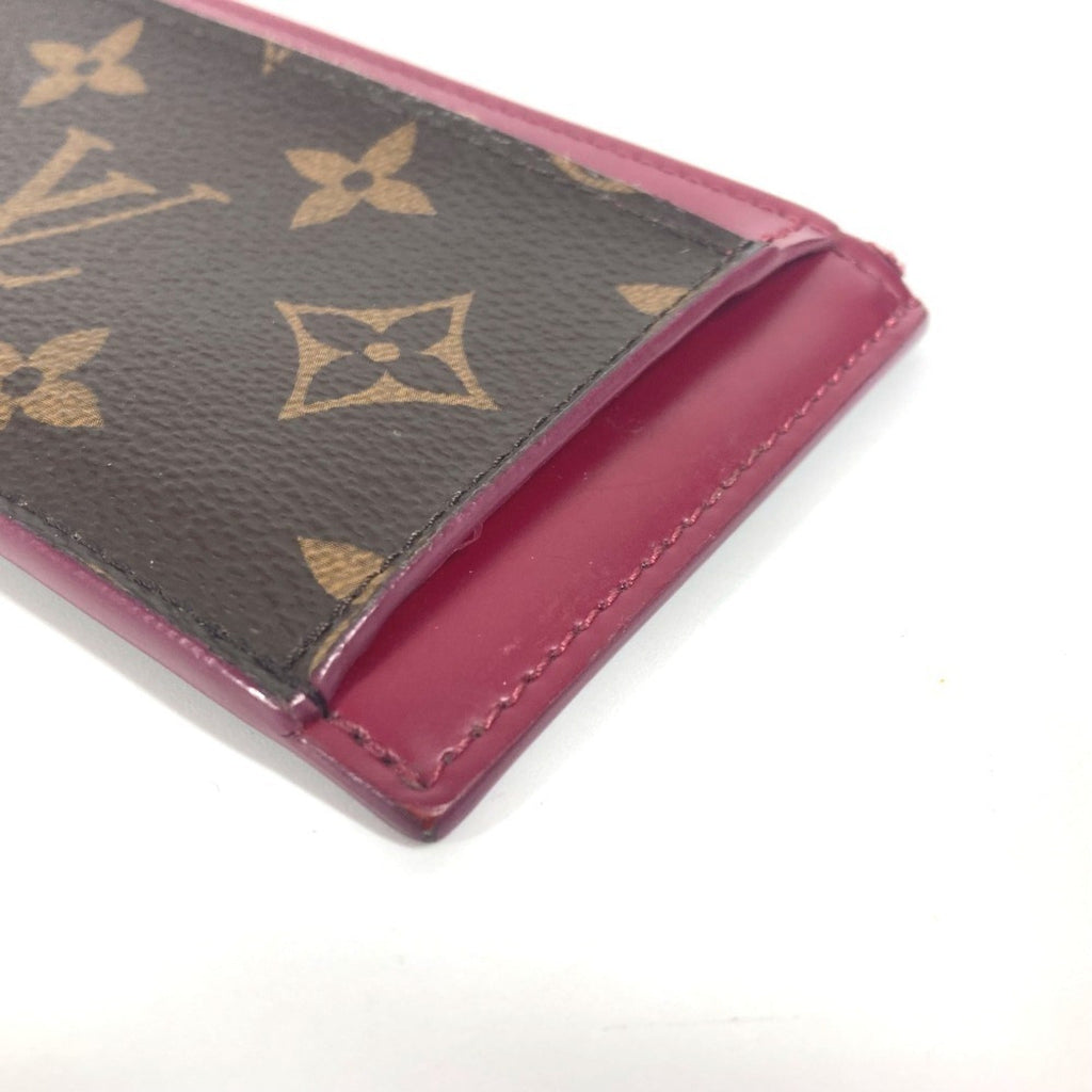 Louis Vuitton Monogram Brown Purple Monogram Coin Purse/Coin Case
