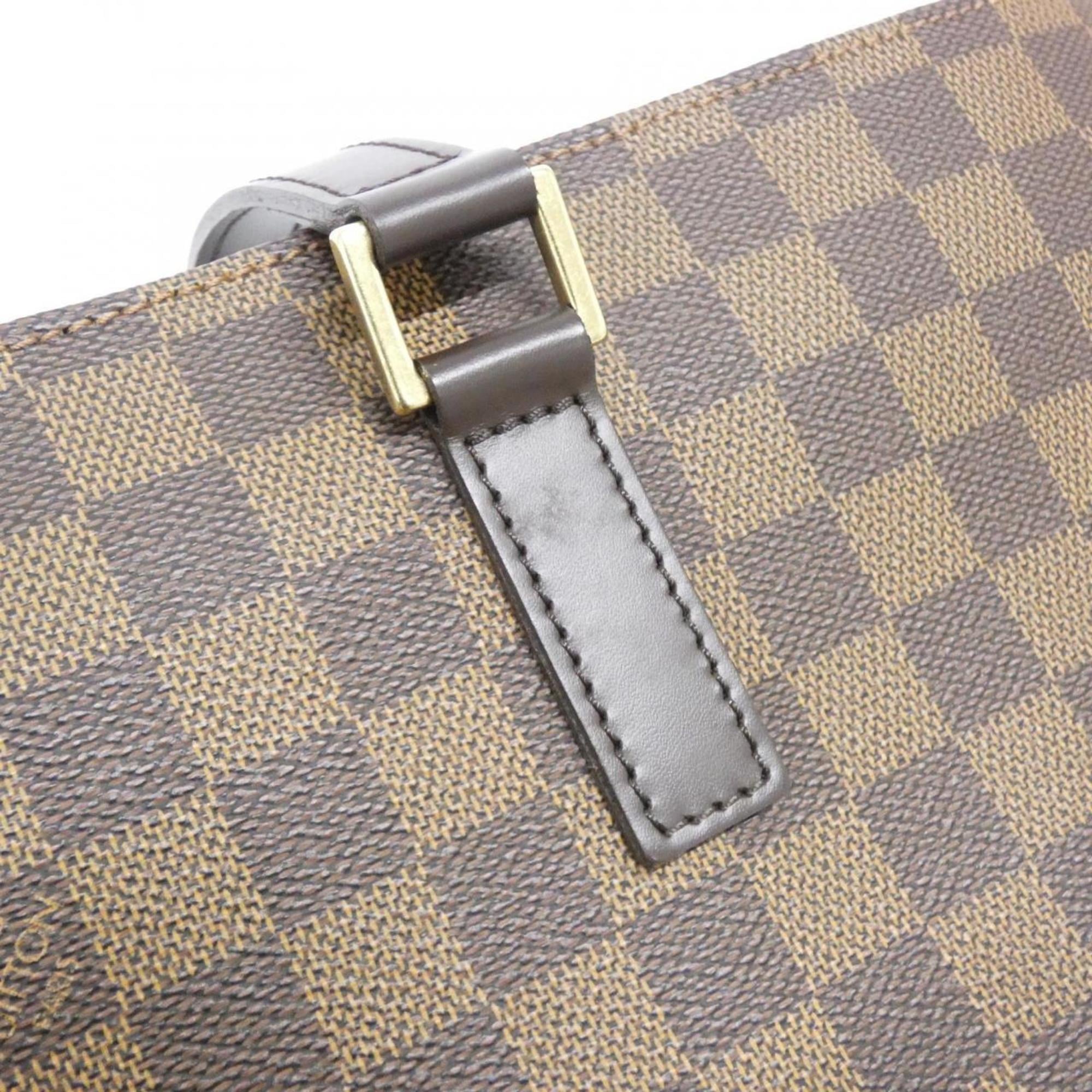 Louis Vuitton Damier Canvas Ebene Coated Canvas Handbag