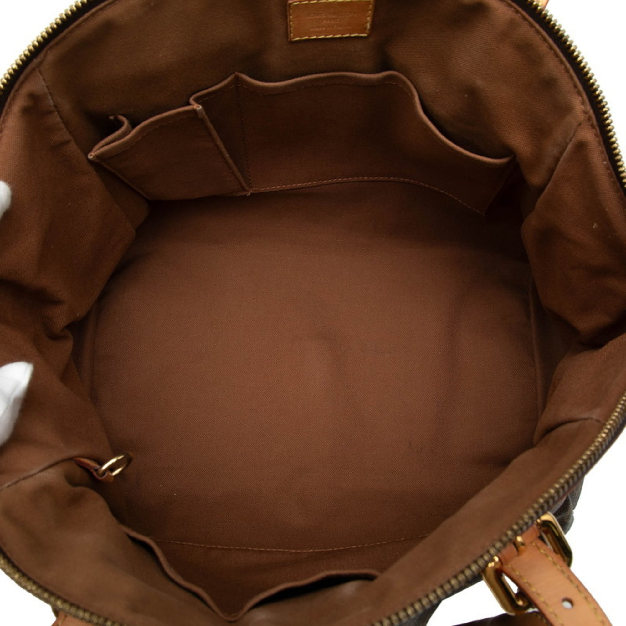 Louis Vuitton Monogram Brown Pvc Leather Handbag