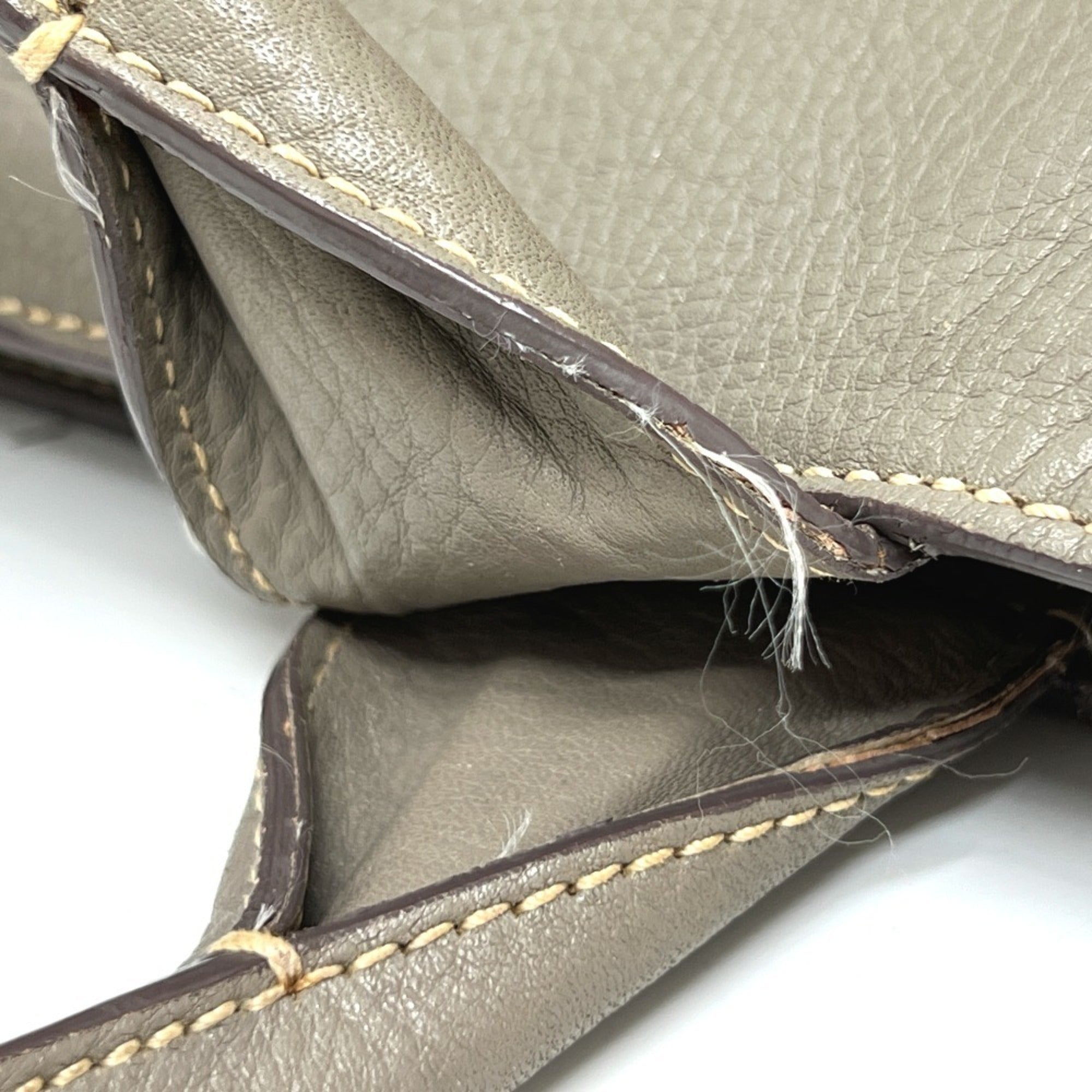 Prada Gray Canapa Handbag Tote Bag