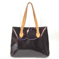 Louis Vuitton Amarante Purple Monogram Vernis Canvas Shoulder Bag Tote Bag