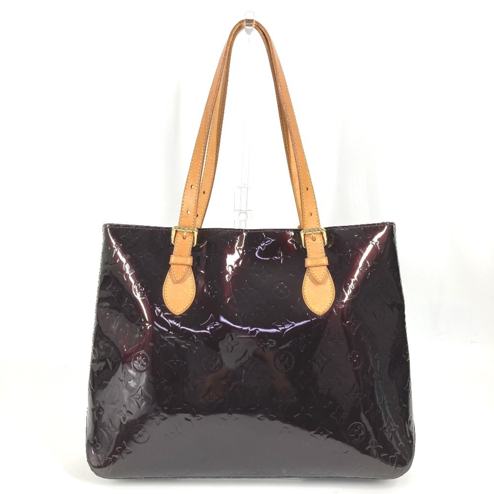 Louis Vuitton Amarante Purple Monogram Vernis Canvas Shoulder Bag Tote Bag