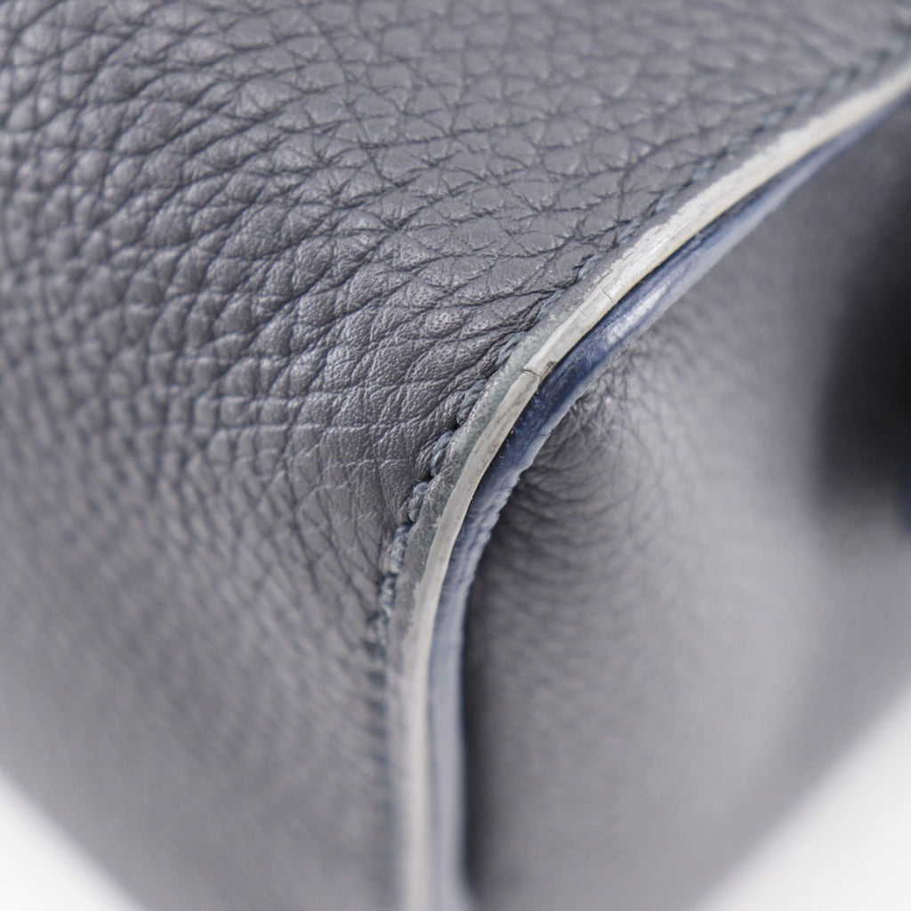 Fendi Gray Leather Handbag