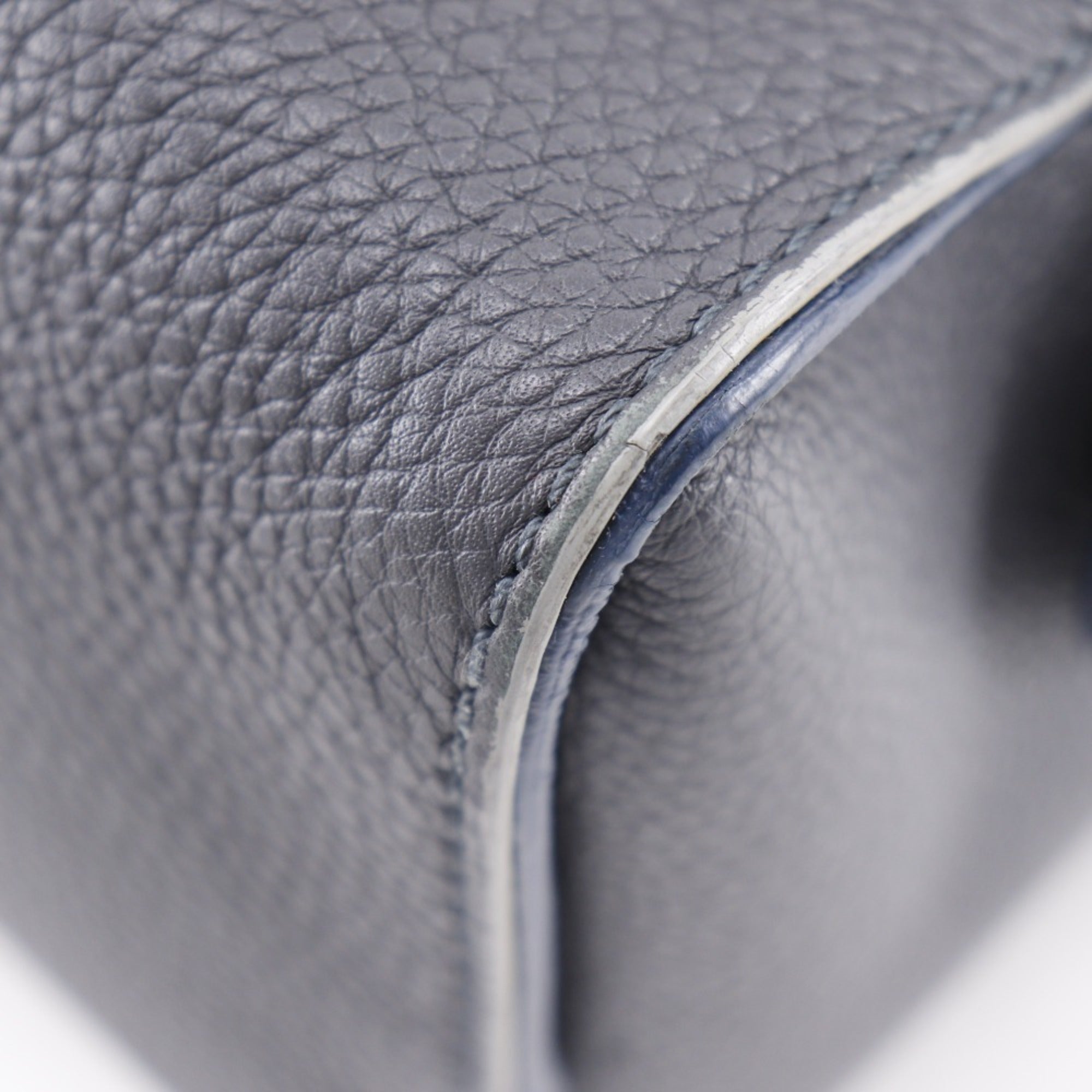 Fendi Gray Leather Handbag