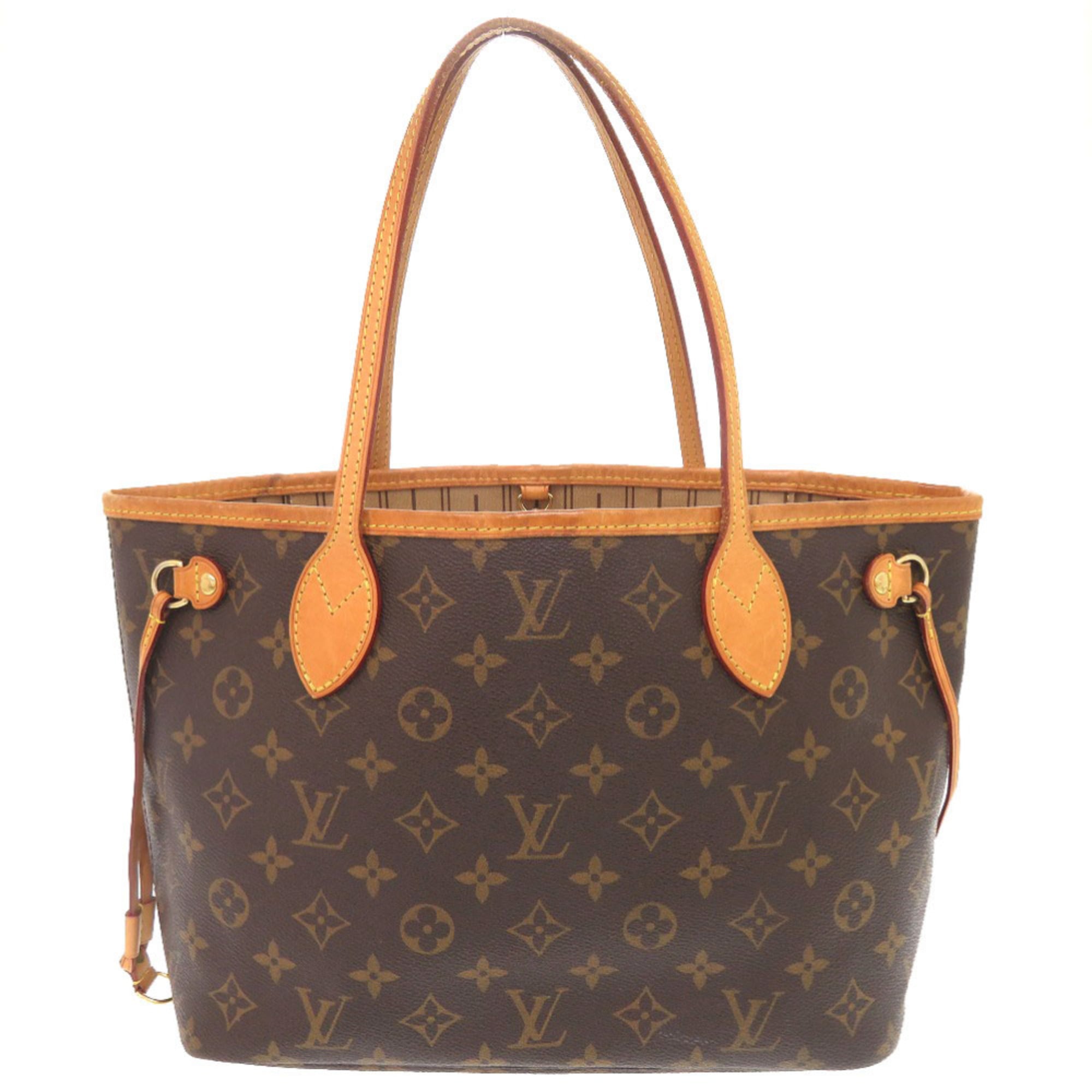 Louis Vuitton Beige Monogram Tote Bag