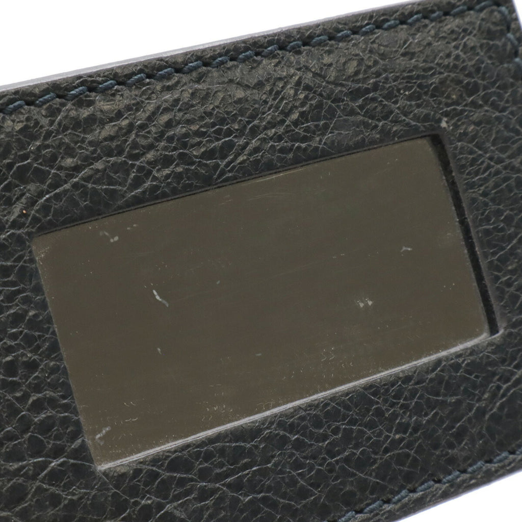 Balenciaga Giant Dark Gray Leather Clutch Bag Shoulder