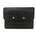 Louis Vuitton Monogram Empreinte Black Noir Monogram Empreinte Wallet (Tri-Fold)